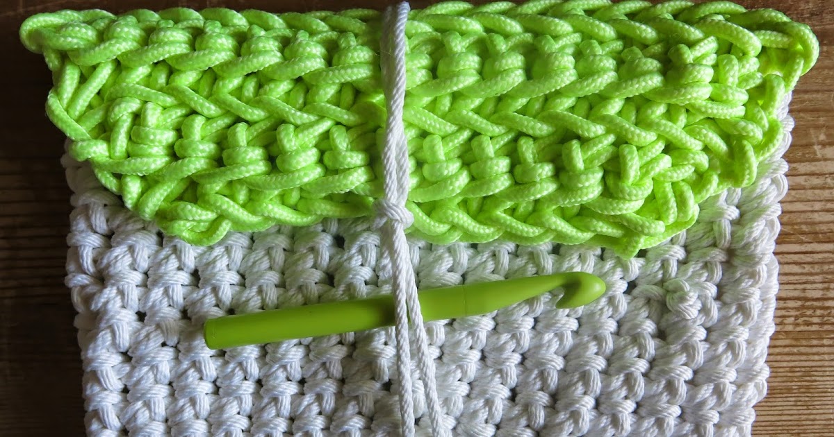 Knot for Thought Crocheted Rope Clutch