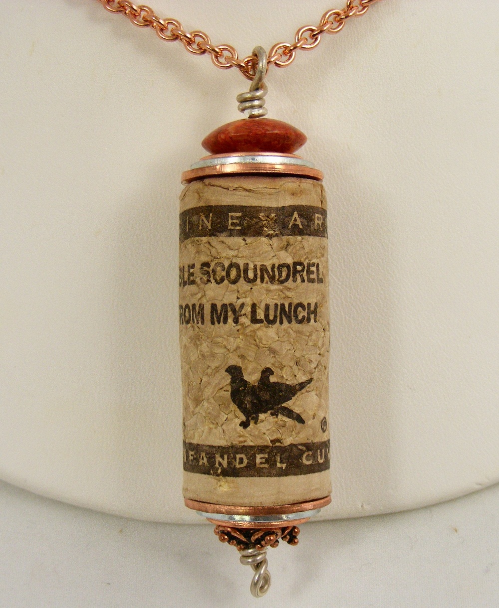 Sweet Freedom Designs Wine Cork Necklace