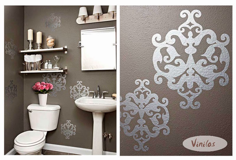 Ideas sencillas para renovar las paredes del baño | Decoración