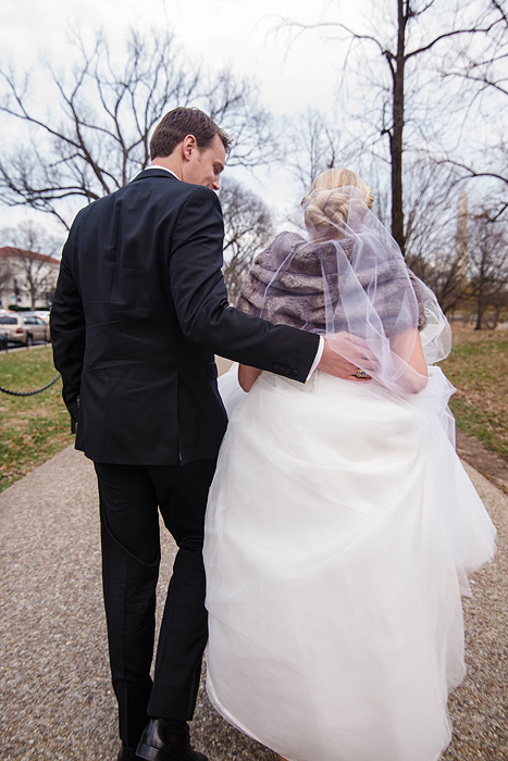 On the Mall - DC Wedding Photography