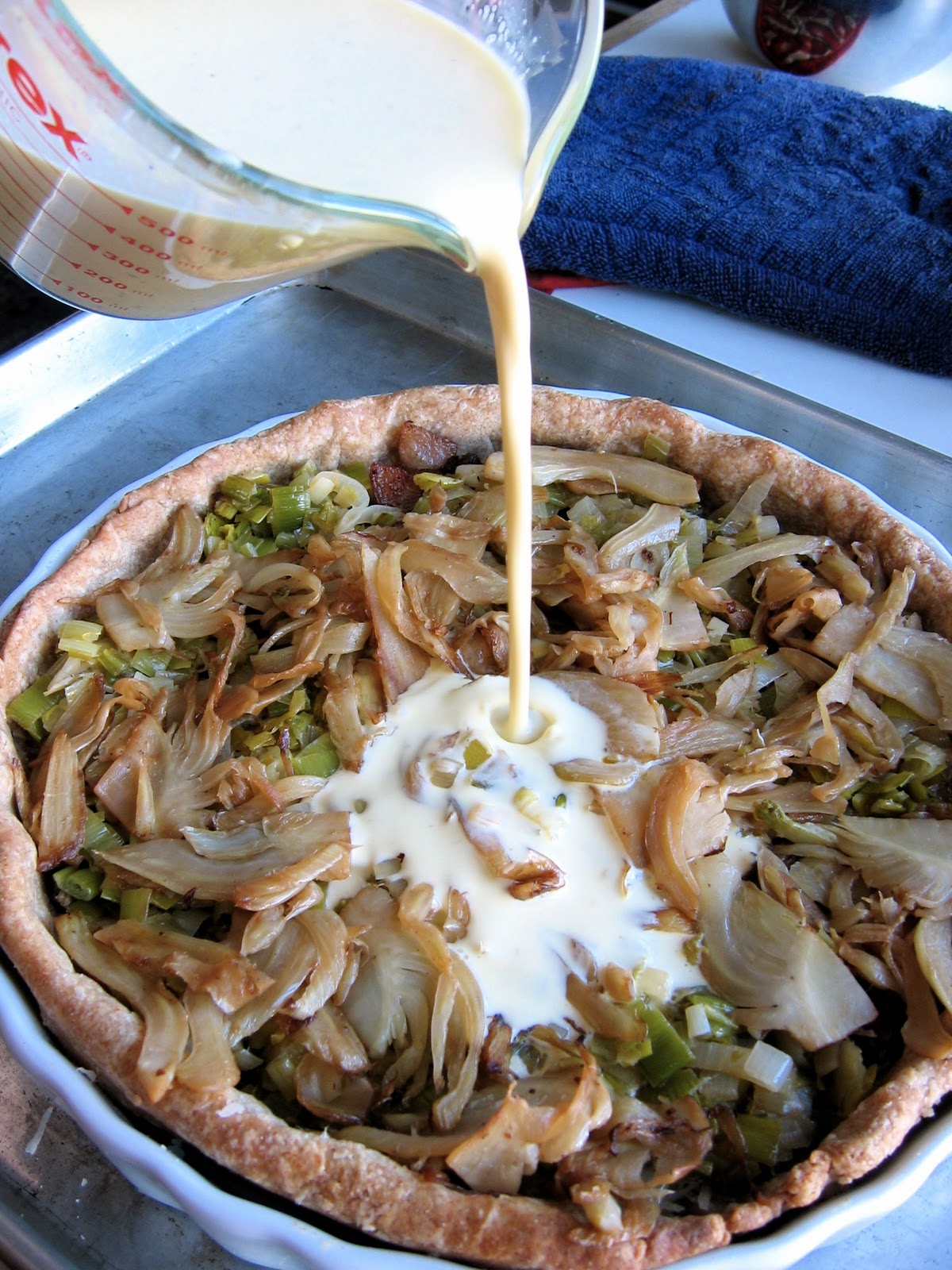 Bacon, Leek and Fennel Quiche • The Bojon Gourmet