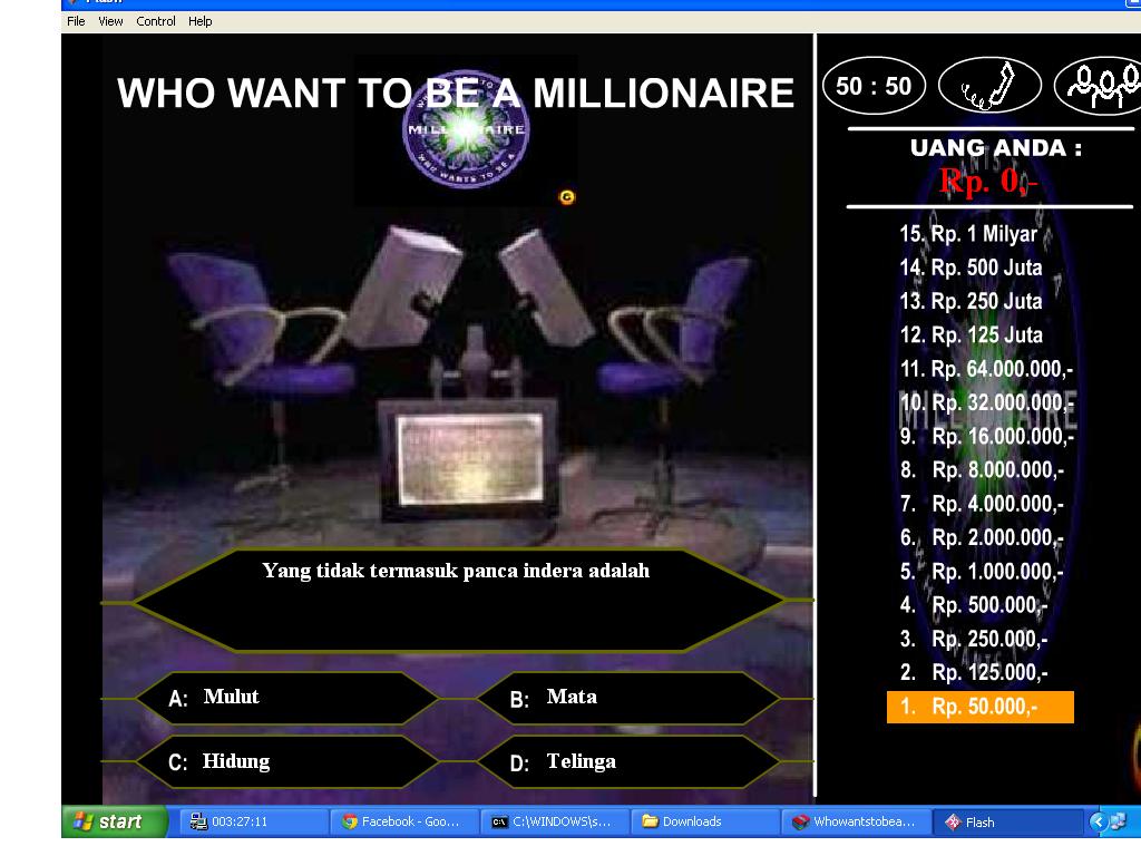 Flash Games Who Wants To Be A Millionaire