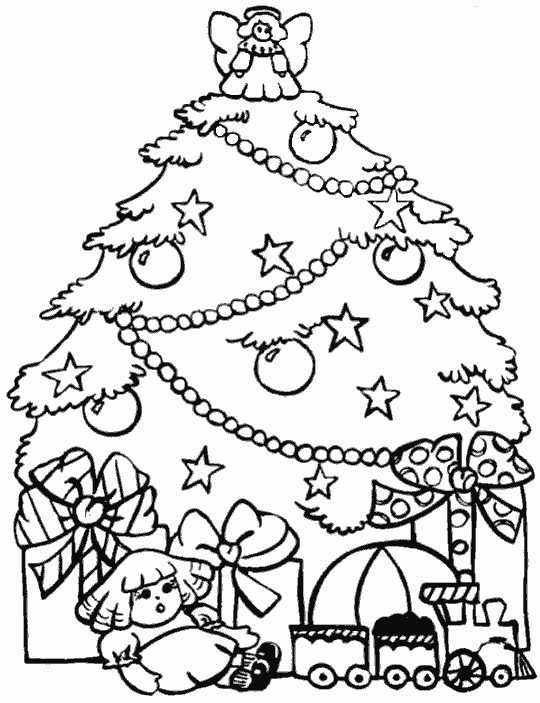 79 Desenhos de Natal para Imprimir e Colorir/Pintar!