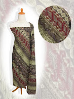 gaun batik modern