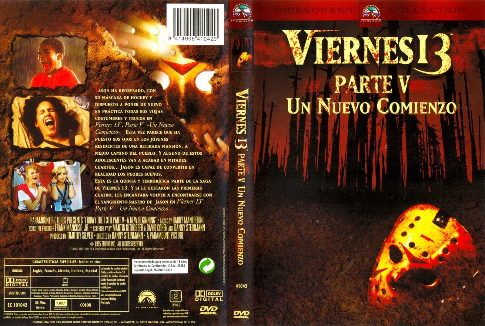 Viernes 13, Parte V: Un Nuevo Comienzo [1985]