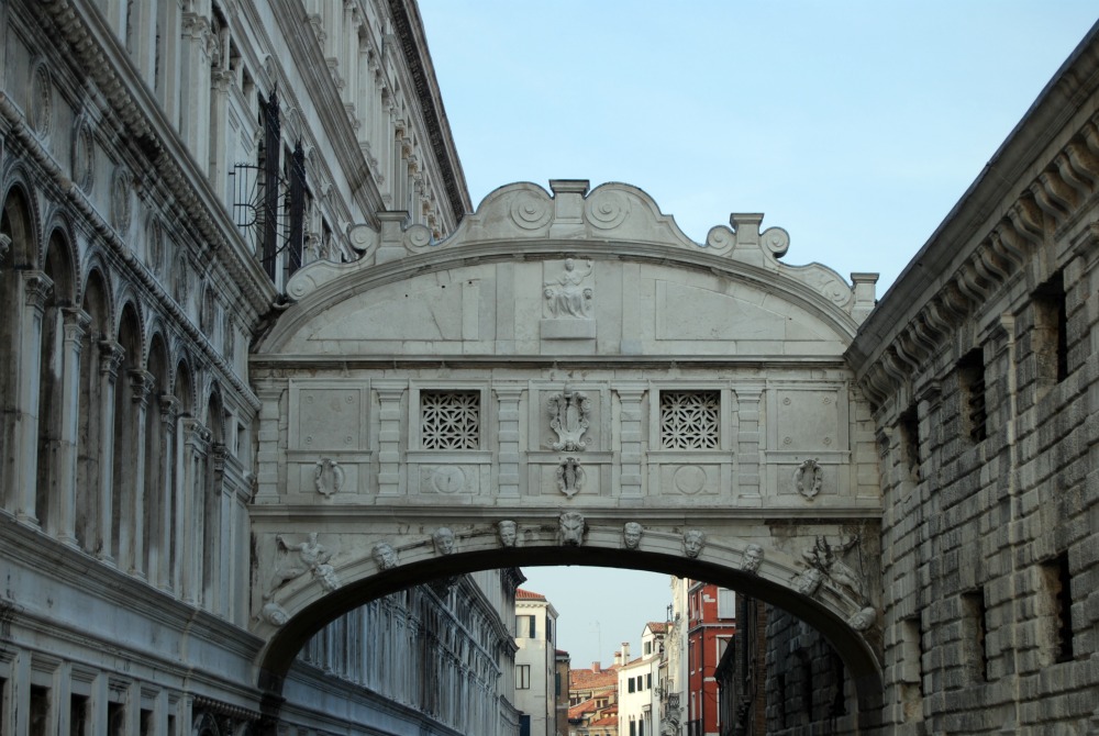 Ponte dei Sospiri senza Impalcature