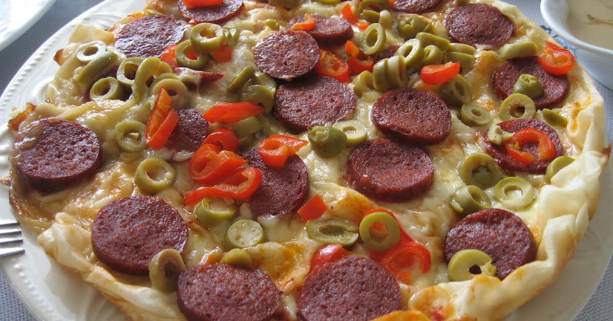 Yemek Tarifleri Hasta Yemekleri Yufkadan Pratik Pizza