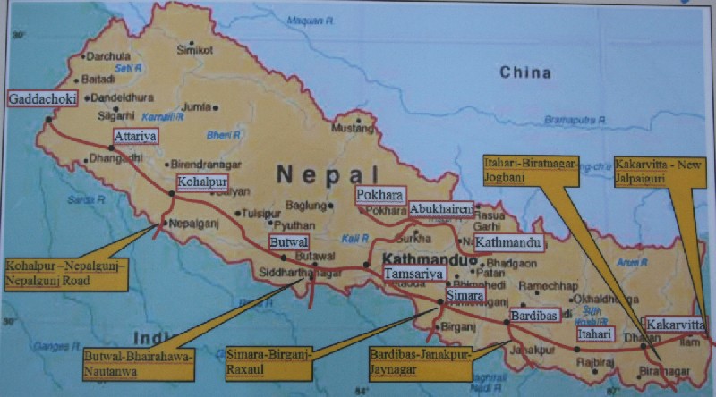 Mechi Mahakali Railway Map Yajeeb Photography & News: Mechi-Mahakali Railway Project Report Prepared