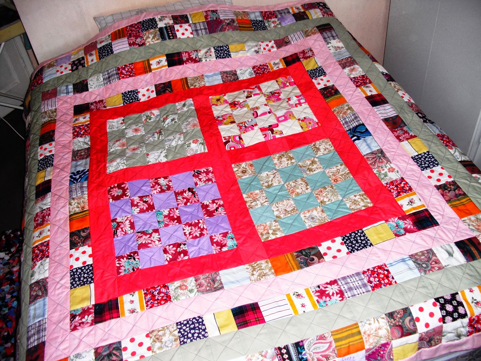 Life After Money The bestest home made bed quilt in the world