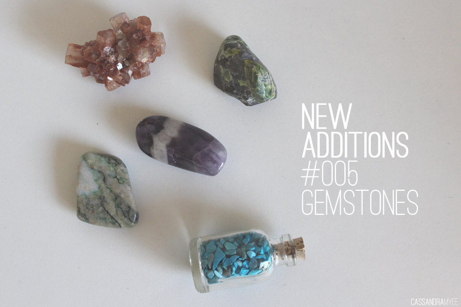 NEW ADDITIONS 005 Gemstones + Minerals CassandraMyee NZ Beauty Blog
