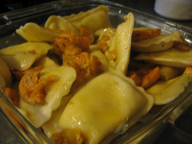 ThisIsWhyKtcIsHot Ravioli and Sweet Potatoes