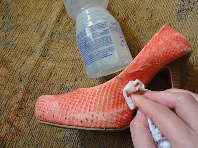 customizar sandalia com tecido