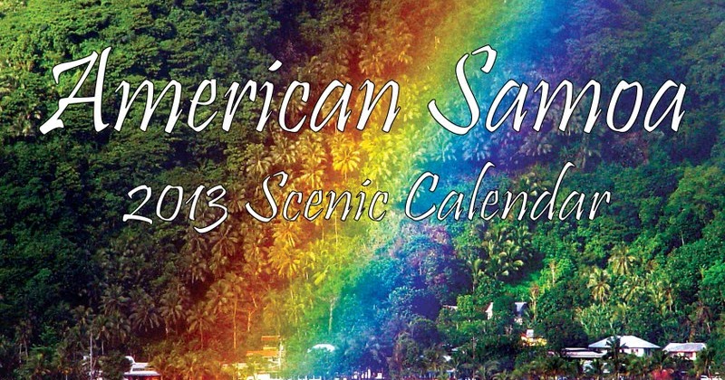 Latitude Options: 2013 American Samoa Scenic Calendar
