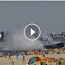 இந்த வீடியோவை கொஞ்சம் பாருங்கள் நிச்சயம் நீங்களே பிரமித்து போவீர்காள்! - Amazing video of Russian military ship ploughing onto a crowded beach