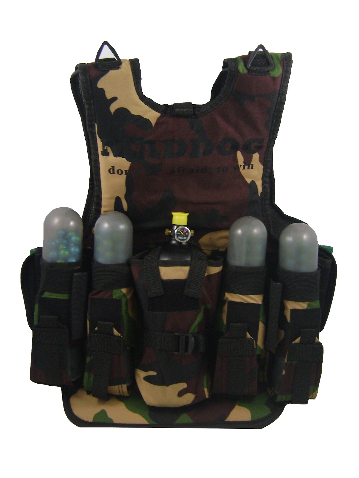 Paintball Godz Gun and Gear Review Maddog Sports Tactical Paintball Vest