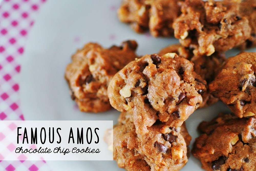 (Almost) Famous Amos Chocolate Chip Cookies Cherie Noms