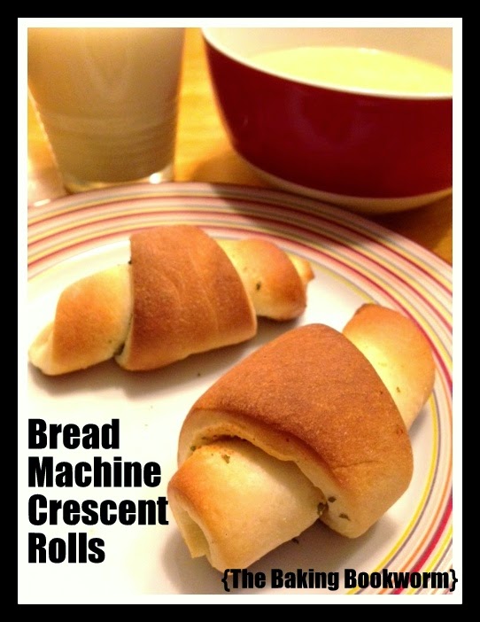 The Baking Bookworm Bread Machine Crescent Rolls