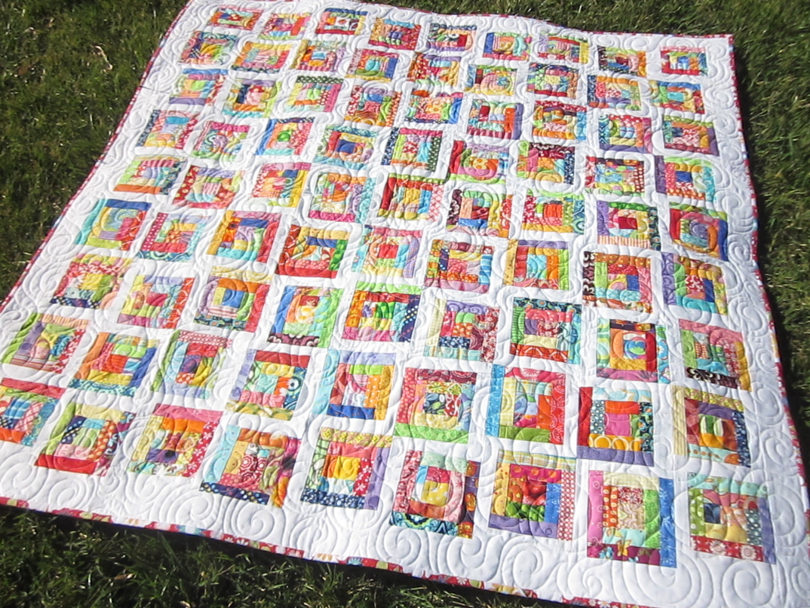  Zany Quilter Mini Log Cabin Quilt...