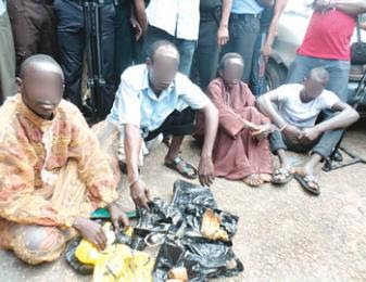 How we cut the buttocks of armed robber, kept his flesh for sale - Suspected ritualists How we cut the buttocks of armed robber, kept his flesh for sale - Suspected ritualists