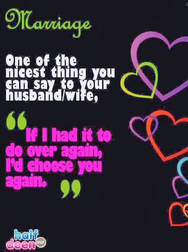 Islamic Nikah Quotes - Articles about Islam