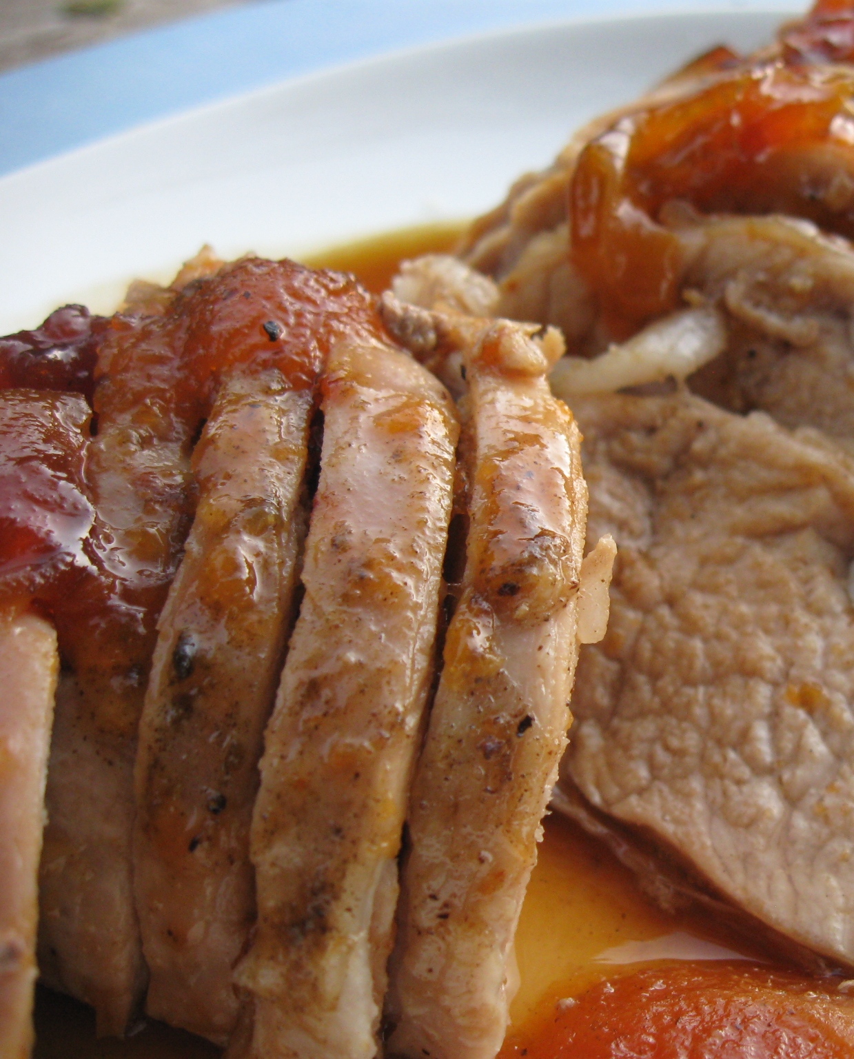 Tate's Kitchen Pork Tenderloin with Apricot Jam and Sage