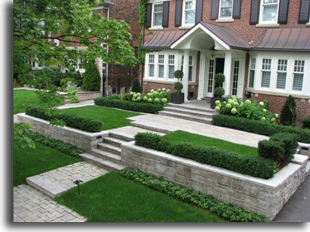 Toronto Landscaping: Toronto Landscaping | Front Yard vs Back Yard Gallery