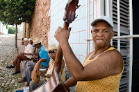 Músicos en Trinidad