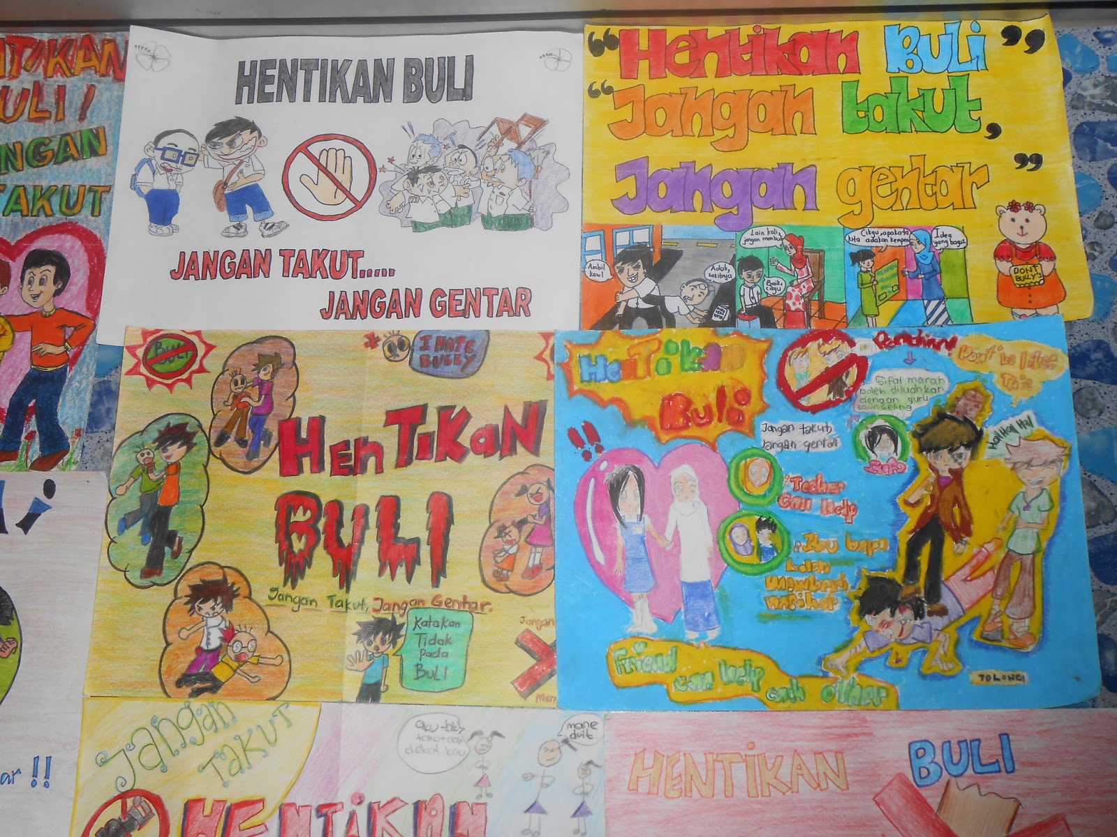 Buli poster Gambar Kartun