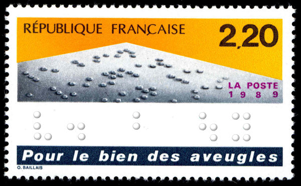 Birth of Louis Braille  Mystic Stamp Discovery Center