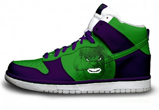 Hulk Nikes Dunks High Top