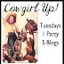 Cowgirl Up Party #52 with Your Guest Host...Me!...Confessions of a Plate Addict