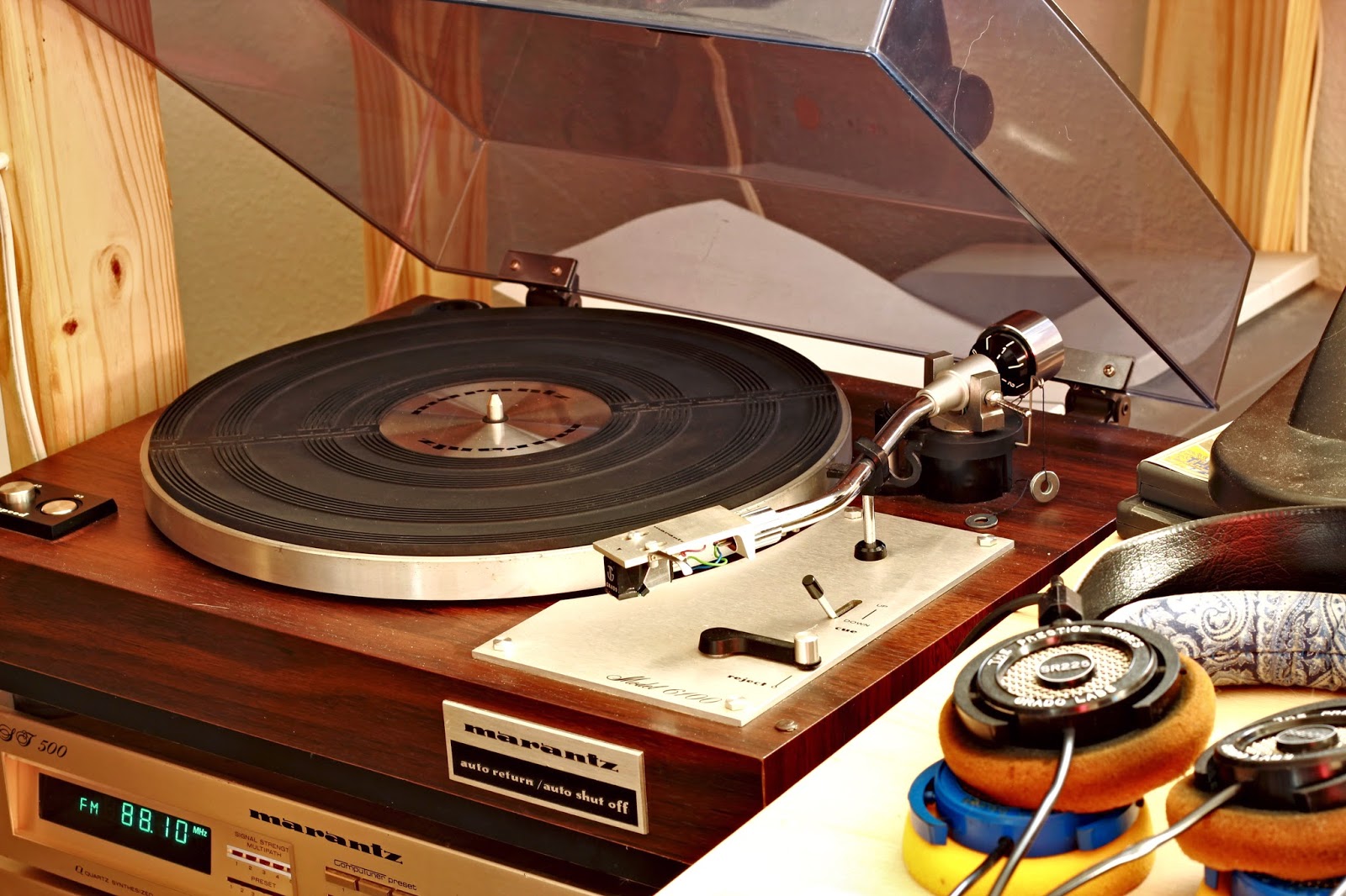 Golden Age Of Audio The Marantz 6100 Turntable