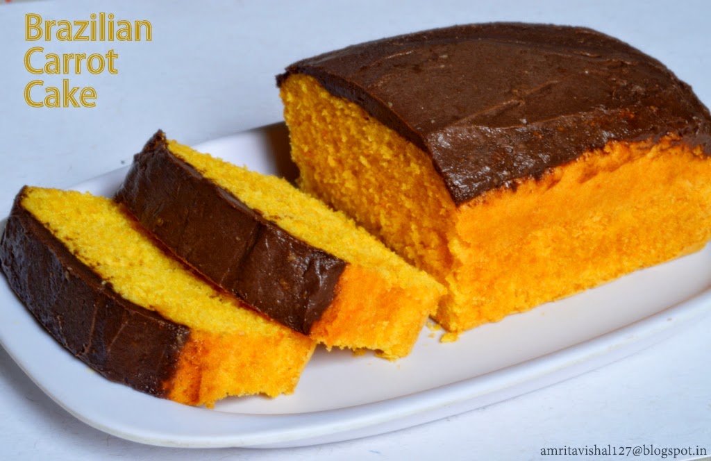 Sweet 'n' Savoury Brazilian Carrot Cake