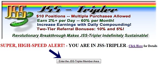 Enter JSS-Tripler Member Area
