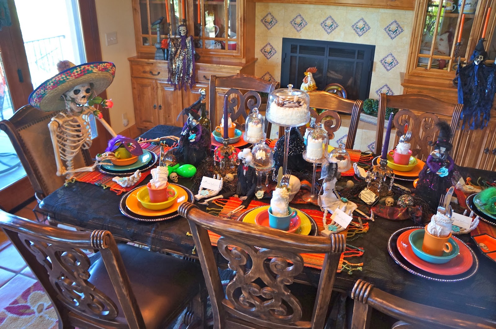 Pine Creek Style Day of the Dead TableScape for Hallow�s Eve&hellip;