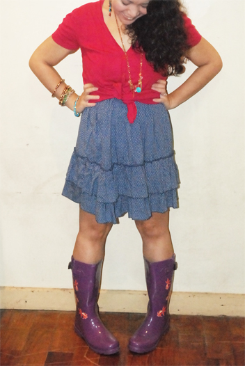 rain boots sm department store