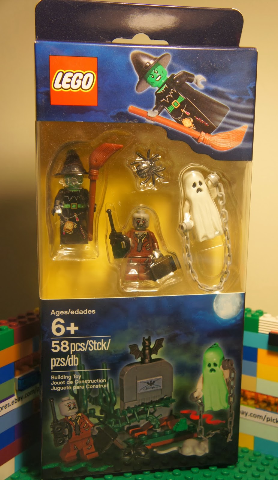 Lego 850487 Exclusive HALLOWEEN ACCESSORY PACK Witch Zombie Ghost