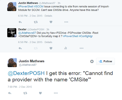 PowerShell + SCCM : Run CM cmdlets remotely
