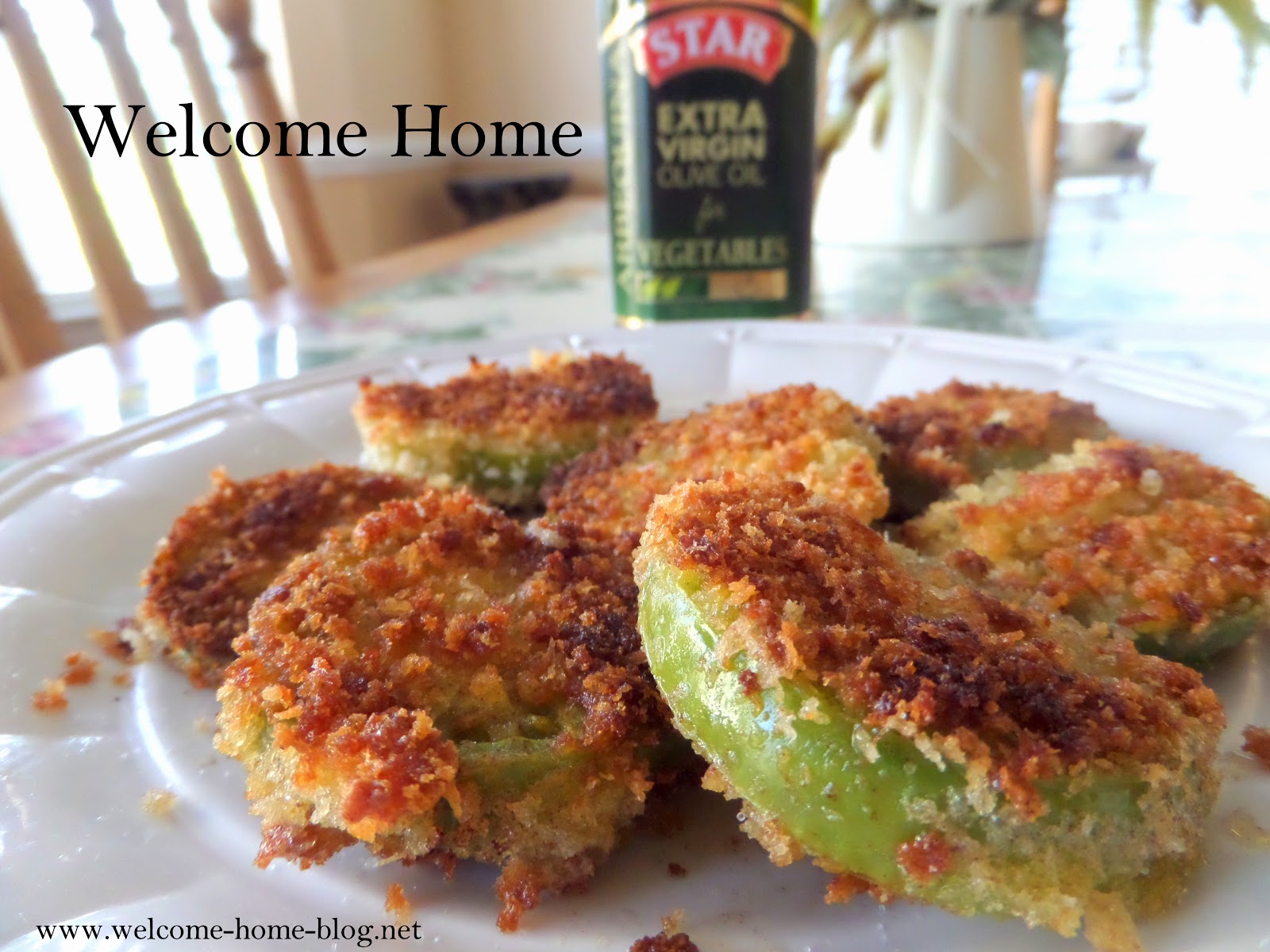 Home Blog PankoCrusted Fried Green Tomatoes