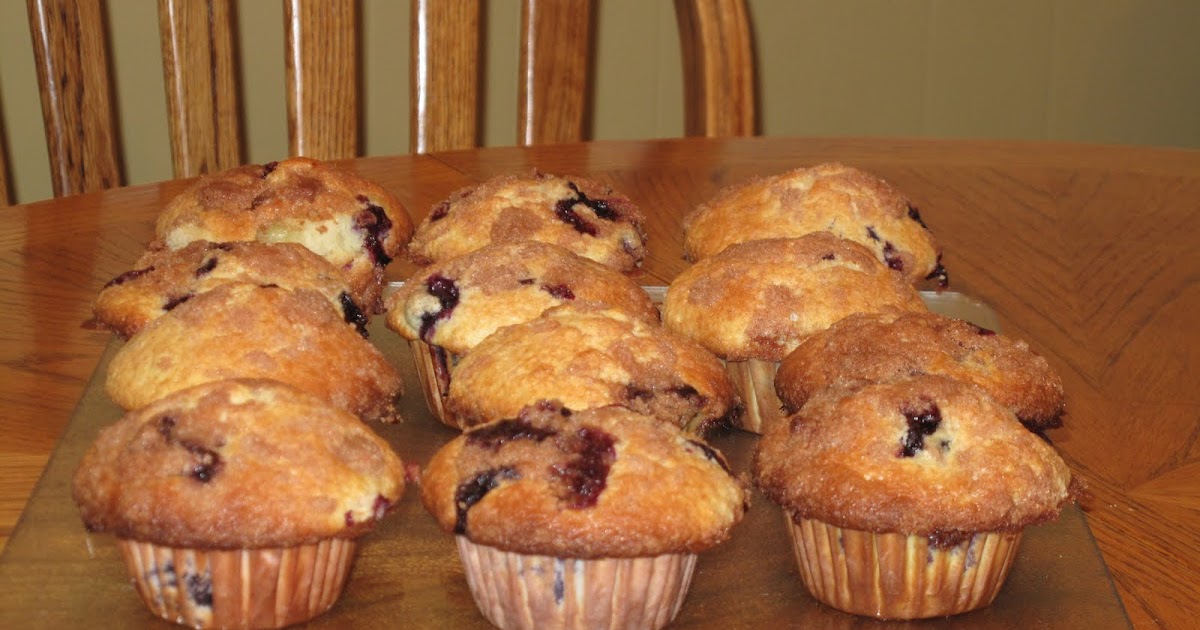 BJ Brinker's Home Cooking Blueberry Muffins