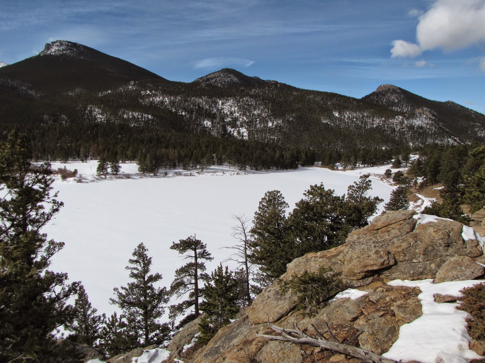 Go Hike Colorado Lily Lake, Rocky Mountain National Park