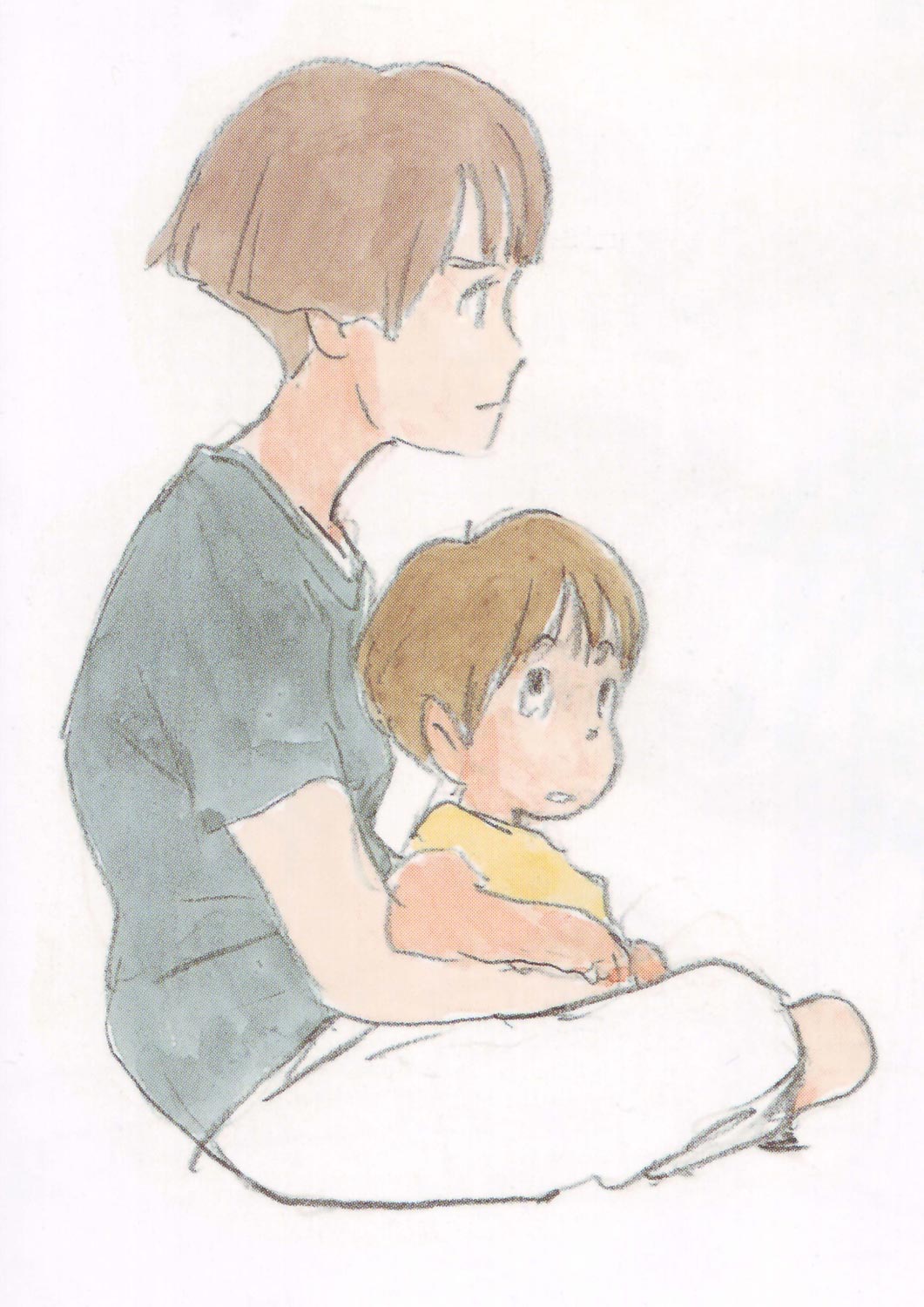 living lines library 崖の上のポニョ ponyo 2008 character profile company design template