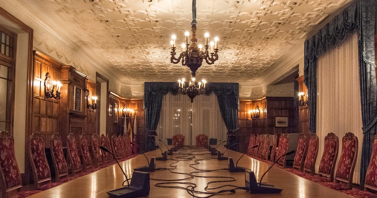 Interior del Palacio de La Magdalena.