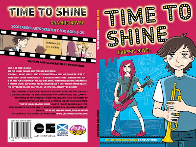 Time To Shine: Graphic Novel Behind the Scenes