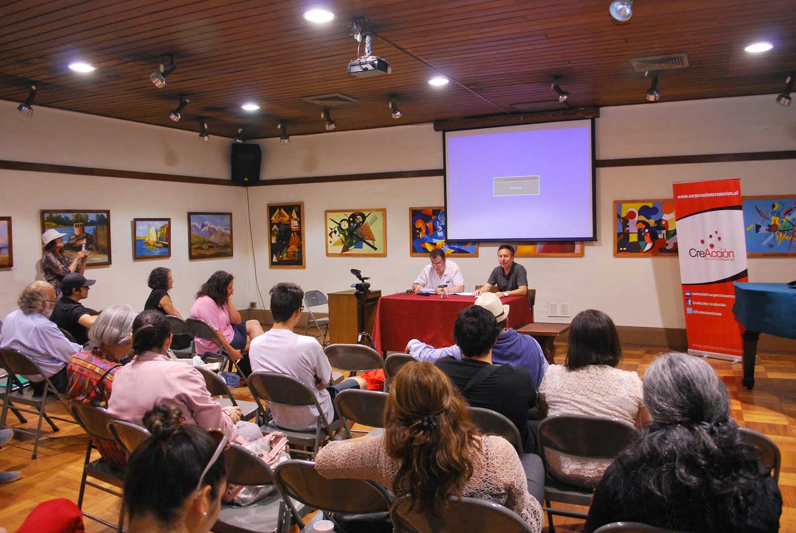 Lectura poética de Tulio Mendoza