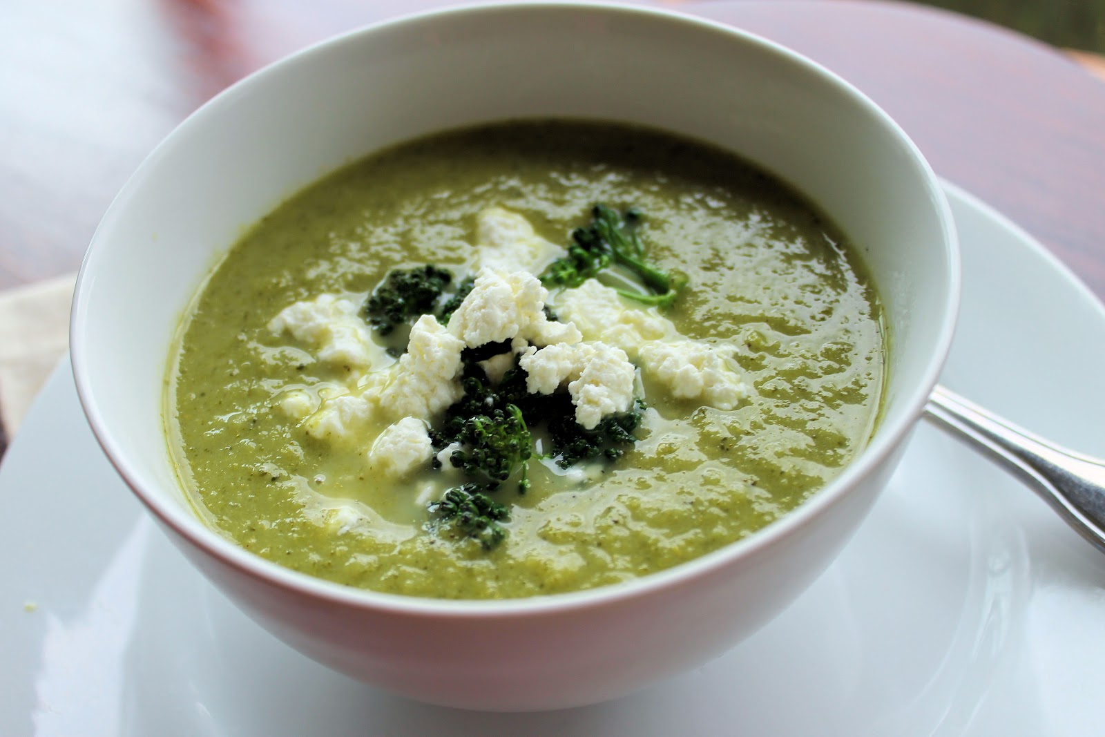 Savoir Faire Deliciosa crema de brócoli con queso de cabra