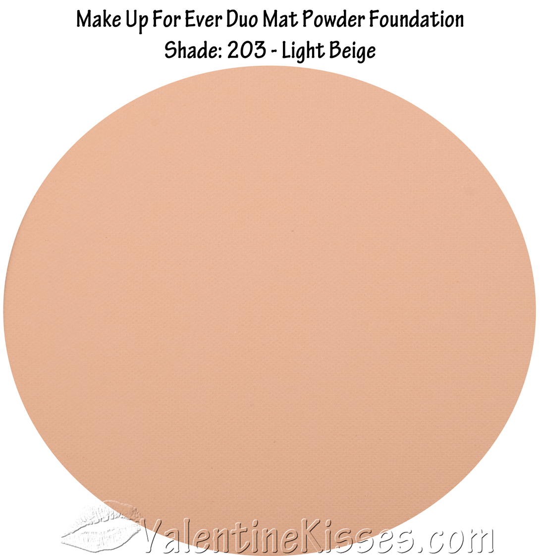 Valentine Kisses Make Up For Ever Duo Mat Powder Foundation