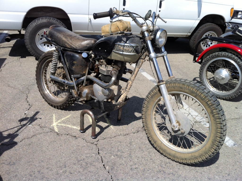 triumph desert sled