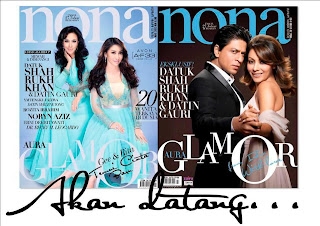 Shahrukh & Gauri Khan on the cover of Malaysia's NONA magazine