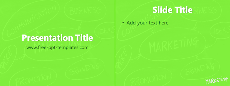 marketing powerpoint template